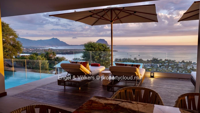 Ultra-Luxury Villa with Panoramic Lagoon Views in Black River, Mauritius