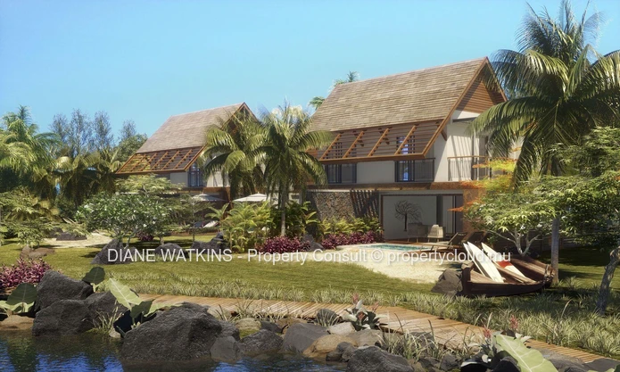 A Vendre - Duplex sur Plan avec Piscine Privée et Accès au Club de Plage