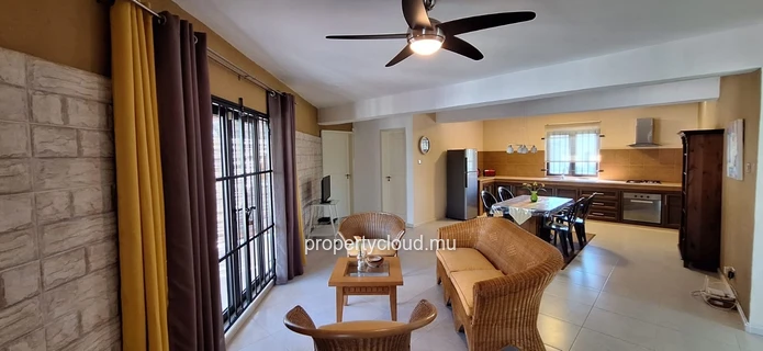 Beautiful 130 m² Apartment with Private Garden and Swimming Pool in Calodyne – 3 Bedrooms Available from 1 August