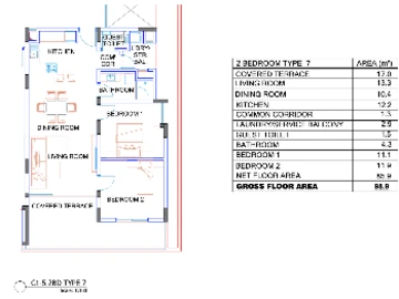 2 Bedroom Apartment