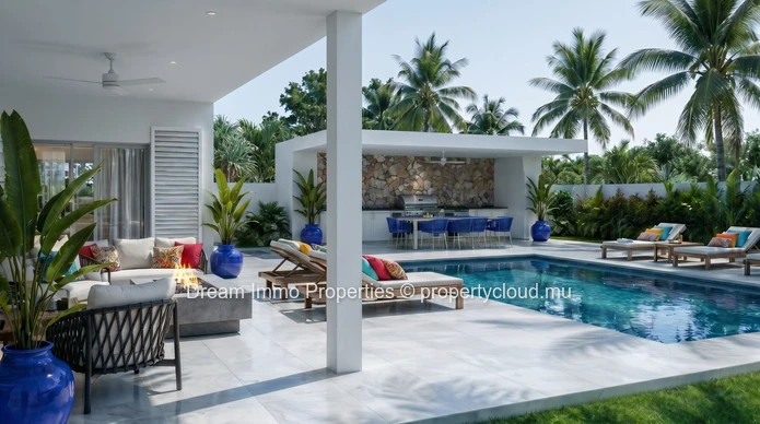 Beautiful Modern 3-Bedroom Villas Just 100 M From The Sea In Trou Aux Biches - Mauritius