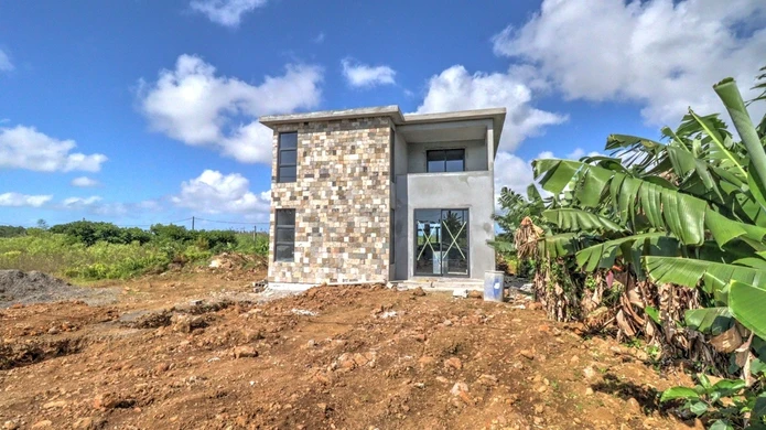 New house under construction 