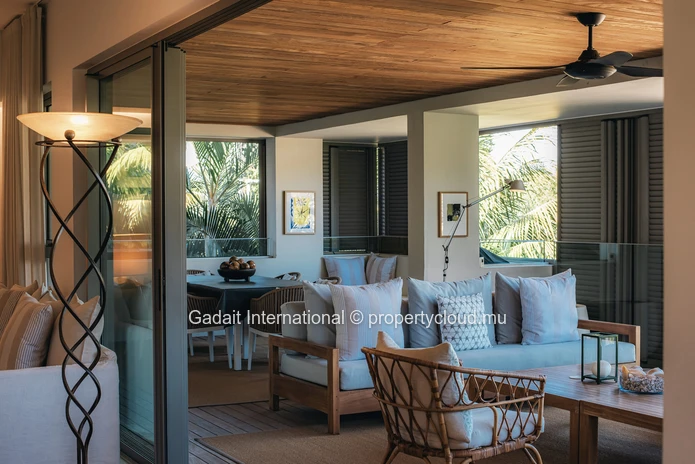 Luxury Beachfront Penthouse for Rent – West Coast, Mauritius