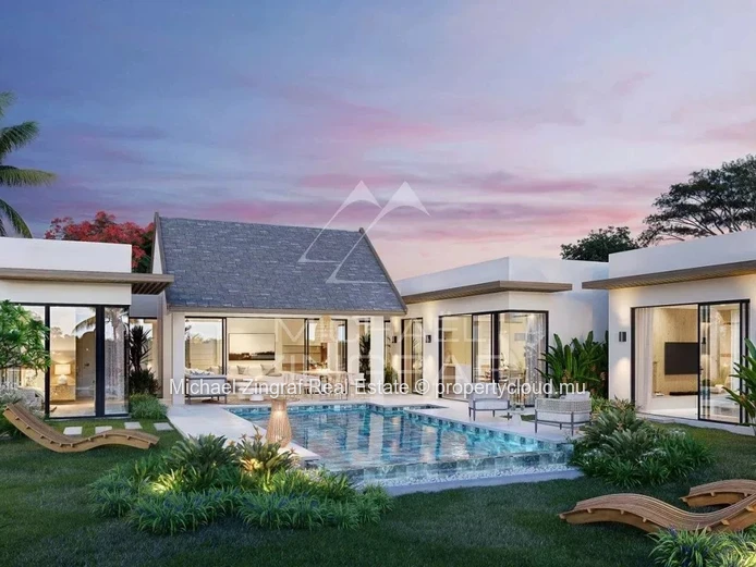 Luxury 4-Bedroom Villas with Private Pool in Pereybere