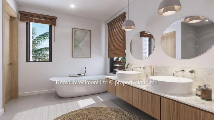 Freehold Beachfront Apartment in Tamarin