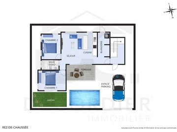 Maison de 2 Chambres