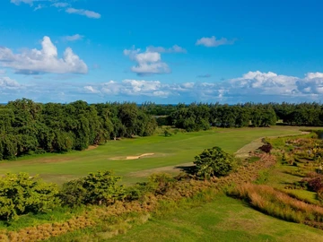 Land for sale with views of the golf estate in Bel Ombre, Mauritius.