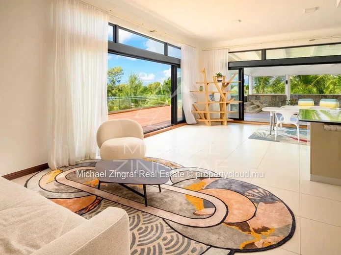 Penthouse d’Exception de 4 Chambres avec Vue Panoramique sur le Lagon à Azuri Golf & Beachfront Village