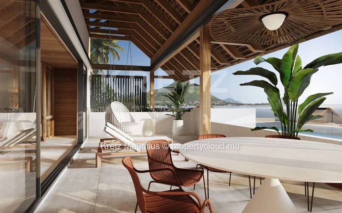 Penthouse avec vue panoramique au cœur d'un resort 5*