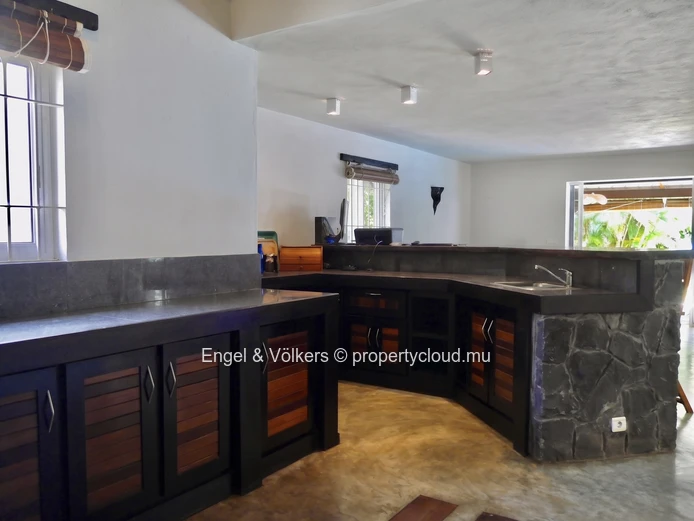Seafront Villa with Private Pool for rent at Poste de Flacq