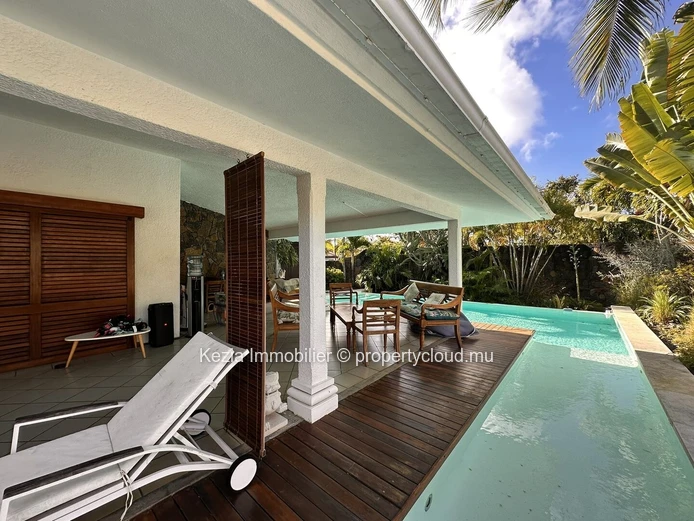 Balinese-Inspired Villa In Pointe Aux Canonniers