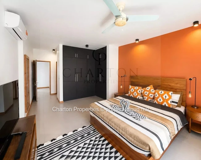 Triplex de 3 chambres au cœur de Péreybère, entre élégance tropicale et art de vivre mauricien