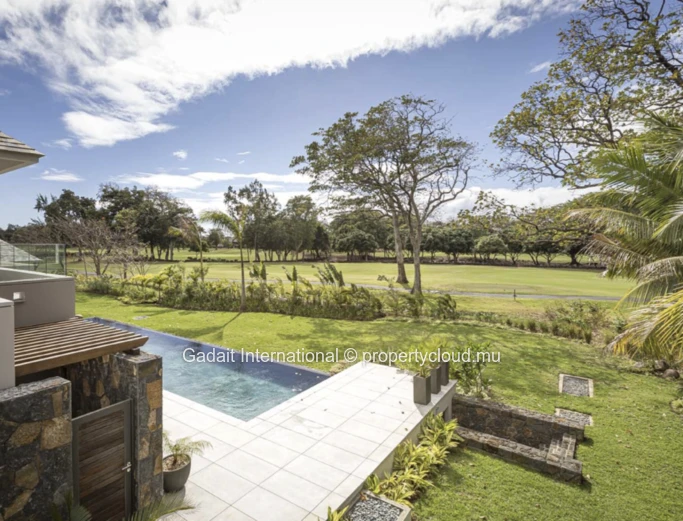 Architect-Designed 4-Suite Villa with Pool and Golf View in Anahita, Mauritius