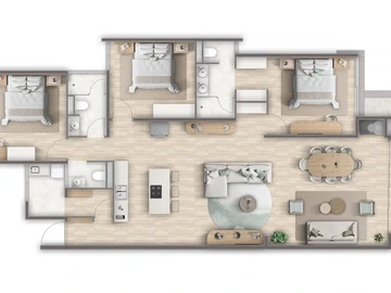 3 Bedroom Apartment
