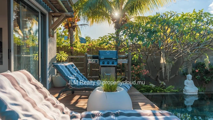 Magnificent villa with roof top for rent in Tamarin, Mauritius