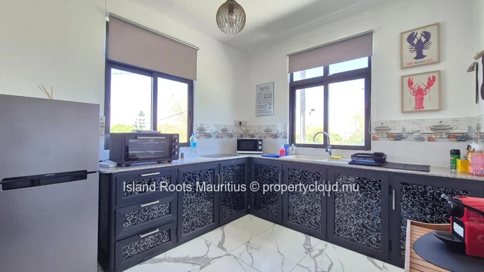 Two bedrooms apartment for rent in Pereybere