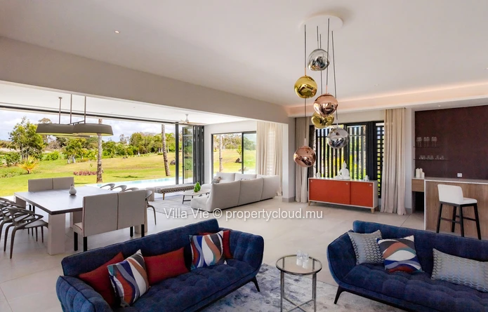 Beau Champ - Luxueuse villa de 5 chambres avec vue sur le golf
