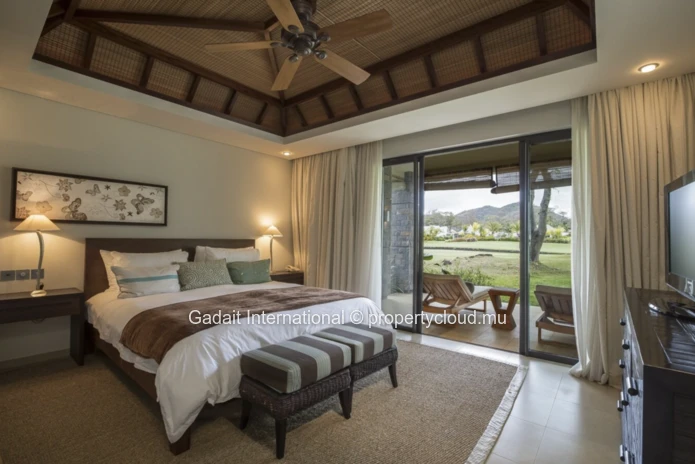 Location d'Appartement d'Exception | 3 Chambres en Rez-de-jardin à Anahita, Île Maurice