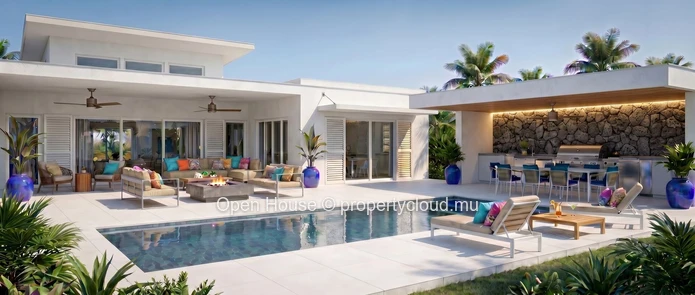 Villa de prestige 4 chambres avec piscine à Trou aux Biches