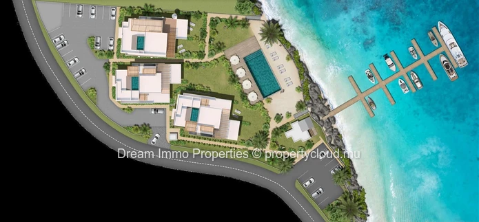 Unique ! Splendide penthouse face mer & marina à Grand Baie - Ile Maurice