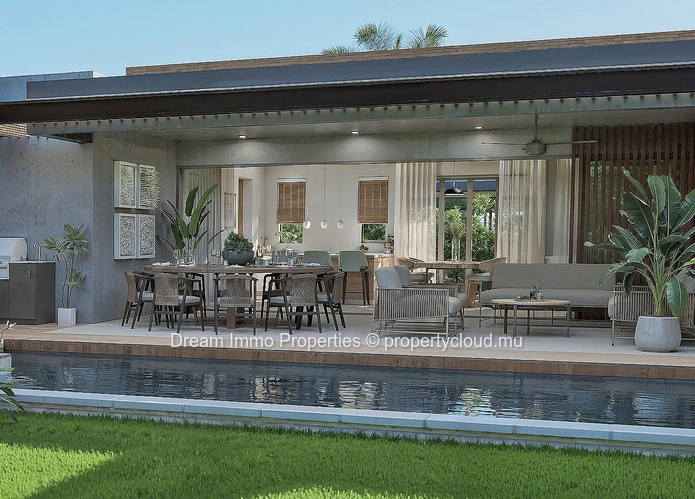 Luxueuses villas 4 chambres proche mer & montagnes à Rivière Noire – Ile Maurice