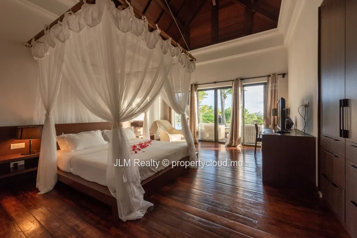 Luxury Balinese Villa with Sea Views, Beach Access and 5-Star Resort Benefits for Sale in Bel Ombre, Mauritius