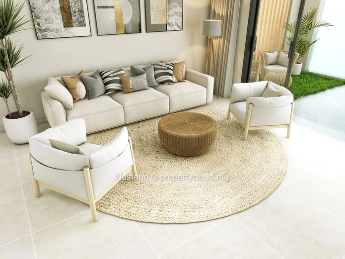 Modern apartment of 3 bedrooms with sea access