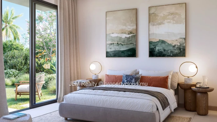 À vendre : Appartement contemporain 2 chambres dans un domaine d’exception, Beau Champ, Île Maurice