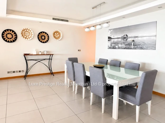 Luxury 3-Bedroom Penthouse for Rent in Pointe aux Biches | Panoramic Lagoon Views, Large Terrace & Communal Pool