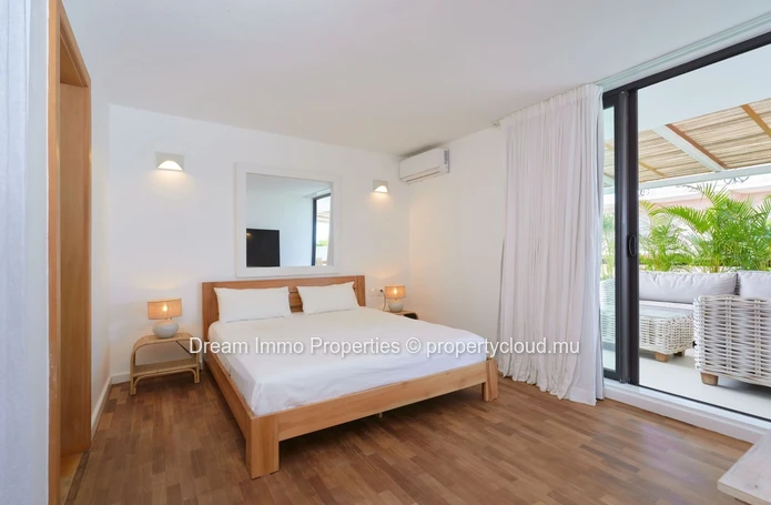 Superbe Penthouse De 3 Ch Avec Vue Mer A 2 Pas Du Lagon Et Du Golf De Mont Choisy - Ile Maurice