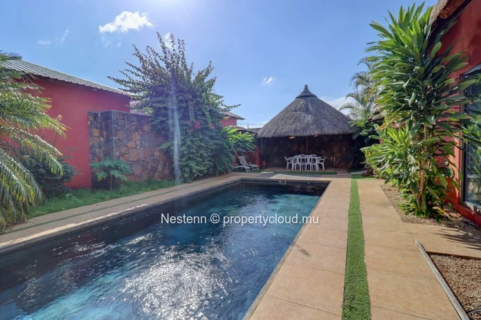Charming villa in a secure residence in Pointe aux Piments