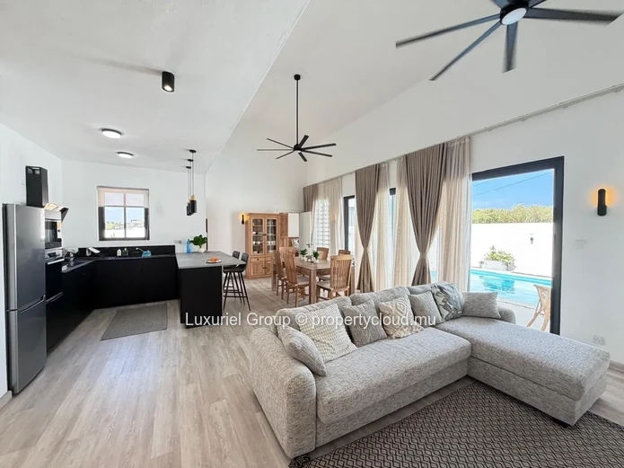 Beautiful Single-Storey Villa For Rent In Grand Baie