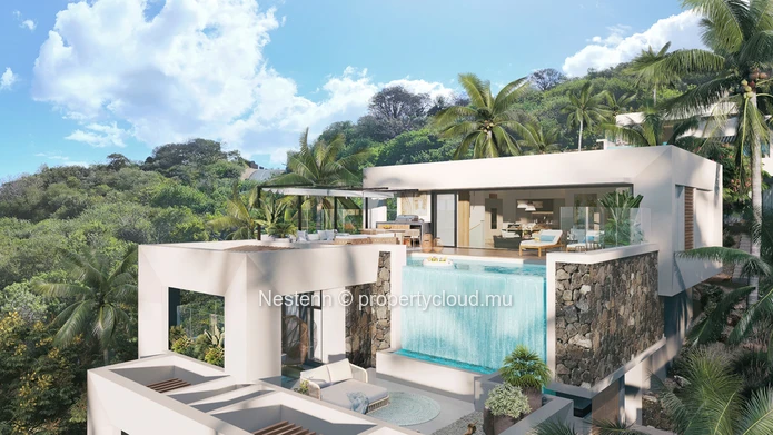 Your private oasis between sea and mountains with this superb 292 m2 villa