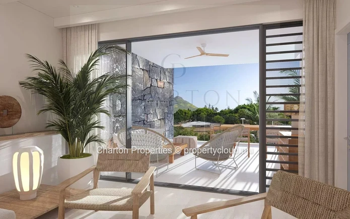 Penthouse de 3 chambres avec piscine privative et vues panoramiques sur le lagon et le Morne