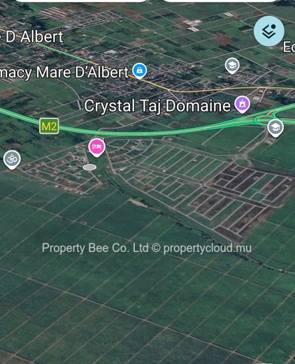 11.42P Fairview Residential land: No neighbours at the back of plot.