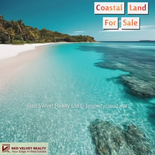 Beachfront Land for Sale in Pointe d’Esny | 25 Perches | Prime Coastal Location