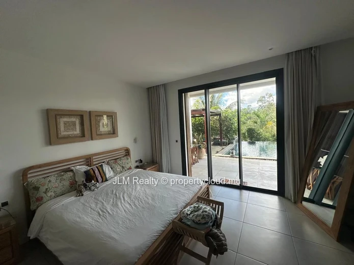 For Rent: Modern 4-Bedroom En-Suite Villa, Tamarin, Mauritius