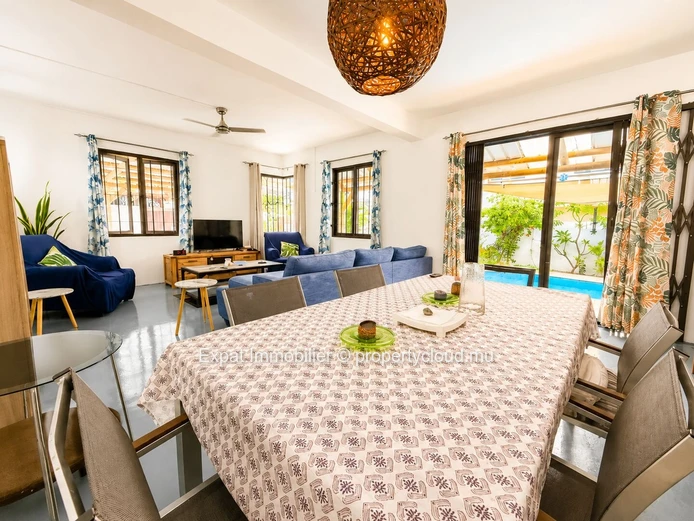 3-Bedroom Detached Villa with Pool for Rent in Flic-en-Flac