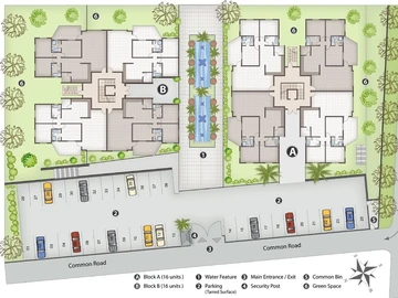 Appartement de 3 Chambres