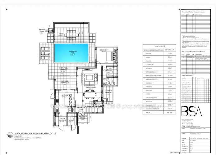 LAELIA VILLAS – TROU AUX BICHES - VILLA 3/4 CHAMBRES - 100m DE LA PLAGE!