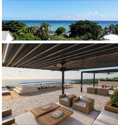 La Preneuse – 3-Bedroom Apartment – Sea View & Beach Access
