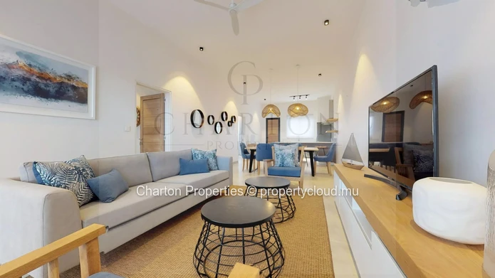 Appartement de prestige de 2 chambres en suite au cœur de Péreybère