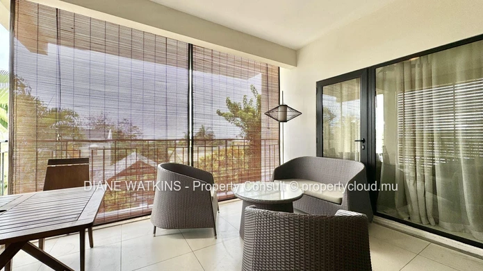Sea-View Furnished Duplex Apartment for Rent in Tamarin
