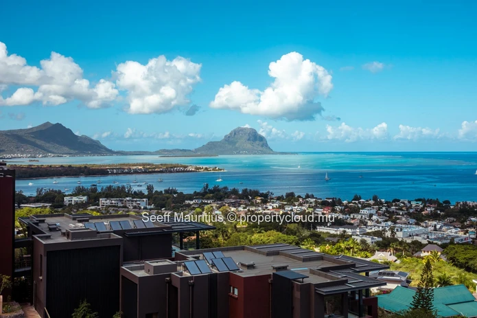 Rêve insulaire : superbe villa avec vue imprenable sur le lagon