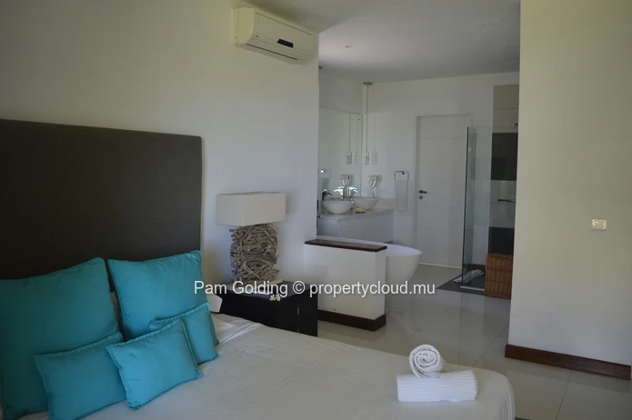Beach front apartment available for rent.