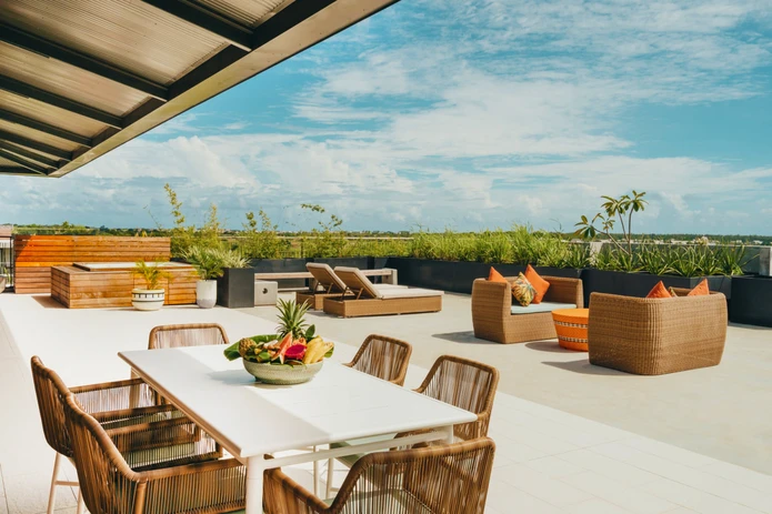 Grand Baie - Elégant penthouse de 2 chambres incluant des services hôteliers haut de gamme