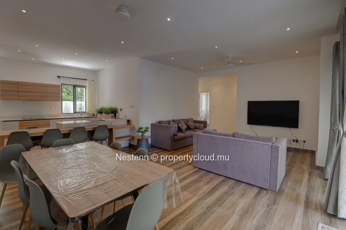 Appartement de 3 chambres entièrement meublé dans une résidence sécurisée