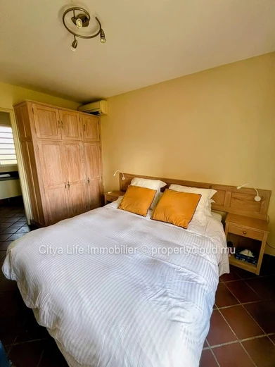 1-Bedroom Duplex with Shared Pool for Rent in Baie du Tombeau