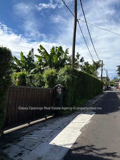 1,015 m² Corner Plot on Quiet Tree-Lined Street, Curepipe