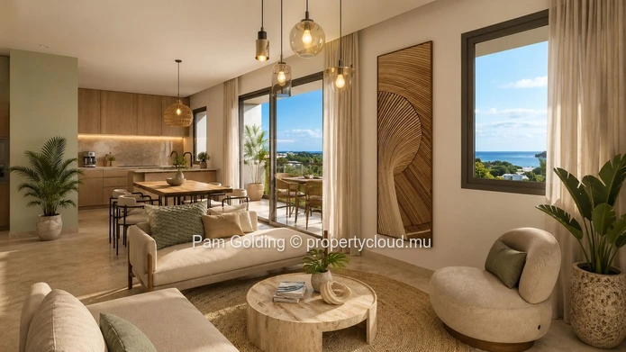 2 bedroom apartments in Cap Tamarin – Secure Your Mauritius Residency Through Property